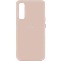Чехол Silicone Cover My Color Full Protective (A) для Oppo Reno 3 Pro Розовый (6619)