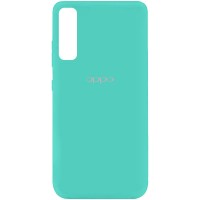 Чехол Silicone Cover My Color Full Protective (A) для Oppo Reno 3 Pro Бирюзовый (6623)