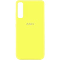Чехол Silicone Cover My Color Full Protective (A) для Oppo Reno 3 Pro Жовтий (6622)