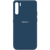 Чехол Silicone Cover My Color Full Protective (A) для Oppo A91 Синій (15646)
