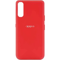 Чехол Silicone Cover My Color Full Protective (A) для Oppo Find X2 Красный (6630)