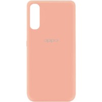 Чехол Silicone Cover My Color Full Protective (A) для Oppo Find X2 Рожевий (6629)