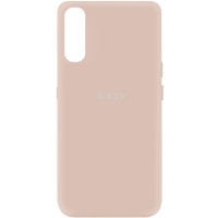 Чехол Silicone Cover My Color Full Protective (A) для Oppo Find X2 Розовый (6628)