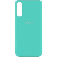 Чехол Silicone Cover My Color Full Protective (A) для Oppo Find X2 Бірюзовий (6632)