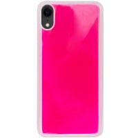 Неоновый чехол Neon Sand glow in the dark для Apple iPhone XR (6.1'') Розовый (6674)