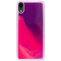 Неоновый чехол Neon Sand glow in the dark для Apple iPhone XR (6.1'') Фиолетовый (6672)
