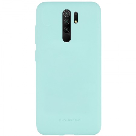 TPU чехол Molan Cano Smooth для Xiaomi Redmi 9 Бирюзовый (6691)