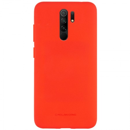 TPU чехол Molan Cano Smooth для Xiaomi Redmi 9 Червоний (6690)