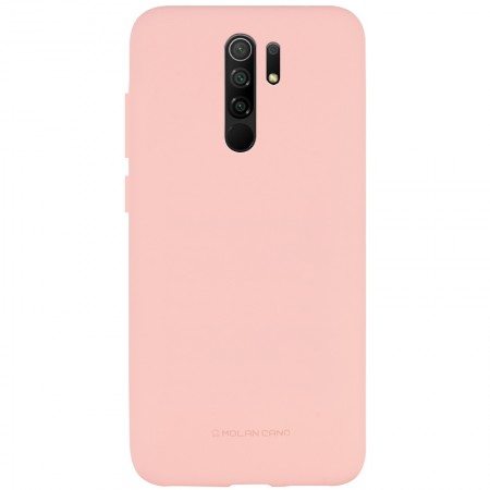 TPU чехол Molan Cano Smooth для Xiaomi Redmi 9 Розовый (6689)