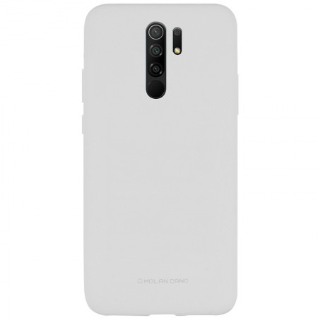 TPU чехол Molan Cano Smooth для Xiaomi Redmi 9 Серый (6688)