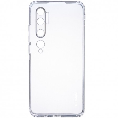 TPU чехол GETMAN Clear 1,0 mm для Xiaomi Mi Note 10 / Note 10 Pro / Mi CC9 Pro Прозрачный (6700)