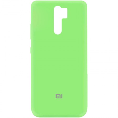 Чехол Silicone Cover My Color Full Protective (A) для Xiaomi Redmi 9 Зелёный (6736)
