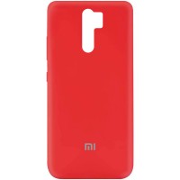 Чехол Silicone Cover My Color Full Protective (A) для Xiaomi Redmi 9 Красный (6735)