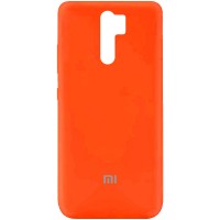 Чехол Silicone Cover My Color Full Protective (A) для Xiaomi Redmi 9 Оранжевый (6732)