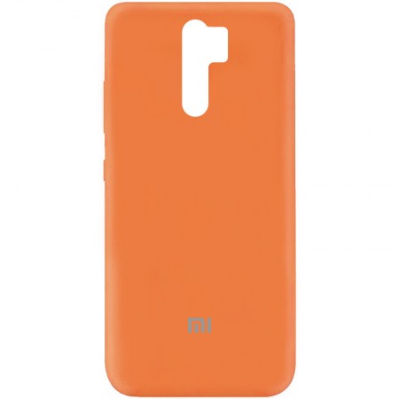 Чехол Silicone Cover My Color Full Protective (A) для Xiaomi Redmi 9 Оранжевый (6731)