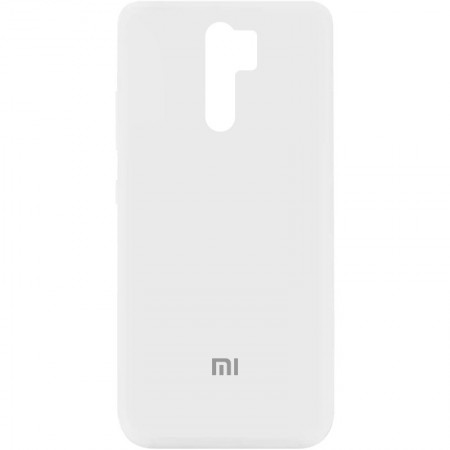 Чехол Silicone Cover My Color Full Protective (A) для Xiaomi Redmi 9 Белый (6739)
