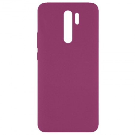 Чехол Silicone Cover Full without Logo (A) для Xiaomi Redmi 9 Красный (6716)