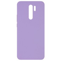 Чехол Silicone Cover Full without Logo (A) для Xiaomi Redmi 9 Сиреневый (6719)