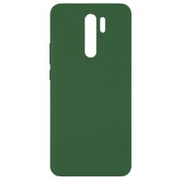 Чехол Silicone Cover Full without Logo (A) для Xiaomi Redmi 9 Зелений (6717)