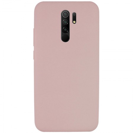 Чехол Silicone Cover Full without Logo (A) для Xiaomi Redmi 9 Рожевий (6709)