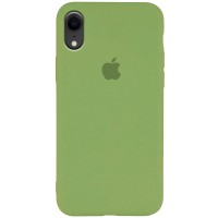 Чехол Silicone Case Slim Full Protective для Apple iPhone XR (6.1'') Мятный (6742)