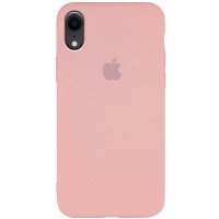 Чехол Silicone Case Slim Full Protective для Apple iPhone XR (6.1'') Рожевий (6741)