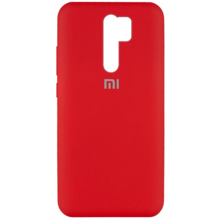 Чехол Silicone Cover Full Protective (AA) для Xiaomi Redmi 9 Красный (31960)