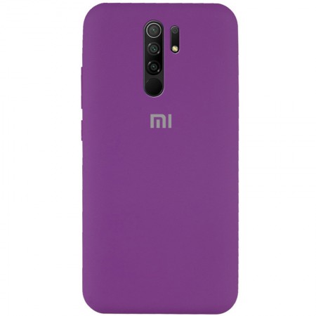 Чехол Silicone Cover Full Protective (AA) для Xiaomi Redmi 9 Фиолетовый (6747)