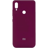 Чехол Silicone Cover My Color Full Protective (A) для Xiaomi Redmi Note 7 / Note 7 Pro / Note 7s Красный (15668)