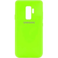 Чехол Silicone Cover My Color Full Protective (A) для Samsung Galaxy S9+ Салатовый (15673)
