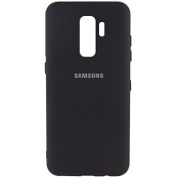 Чехол Silicone Cover My Color Full Protective (A) для Samsung Galaxy S9+ Черный (15669)