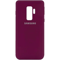 Чехол Silicone Cover My Color Full Protective (A) для Samsung Galaxy S9+ Красный (15677)