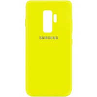 Чехол Silicone Cover My Color Full Protective (A) для Samsung Galaxy S9+ Желтый (15676)
