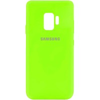 Чехол Silicone Cover My Color Full Protective (A) для Samsung Galaxy S9 Салатовий (15699)