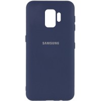 Чехол Silicone Cover My Color Full Protective (A) для Samsung Galaxy S9 Синій (15698)