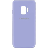 Чехол Silicone Cover My Color Full Protective (A) для Samsung Galaxy S9 Сиреневый (15697)