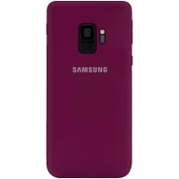 Чехол Silicone Cover My Color Full Protective (A) для Samsung Galaxy S9 Красный (15703)