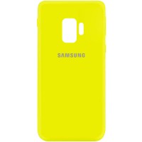 Чехол Silicone Cover My Color Full Protective (A) для Samsung Galaxy S9 Желтый (15702)