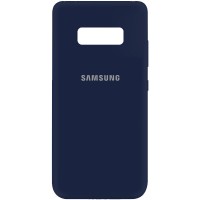 Чехол Silicone Cover My Color Full Protective (A) для Samsung Galaxy S10e Синій (15691)