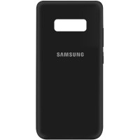 Чехол Silicone Cover My Color Full Protective (A) для Samsung Galaxy S10e Чорний (15688)