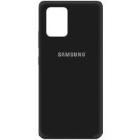 Чехол Silicone Cover My Color Full Protective (A) для Samsung Galaxy S10 Lite Черный (6767)