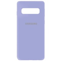 Чехол Silicone Cover My Color Full Protective (A) для Samsung Galaxy S10 Бузковий (15680)