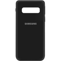 Чехол Silicone Cover My Color Full Protective (A) для Samsung Galaxy S10 Чорний (15678)