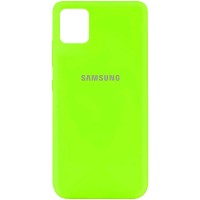 Чехол Silicone Cover My Color Full Protective (A) для Samsung Galaxy Note 10 Lite (A81) Салатовий (6778)