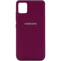 Чехол Silicone Cover My Color Full Protective (A) для Samsung Galaxy Note 10 Lite (A81) Червоний (15712)