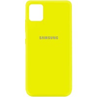 Чехол Silicone Cover My Color Full Protective (A) для Samsung Galaxy Note 10 Lite (A81) Жовтий (6779)