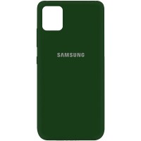 Чехол Silicone Cover My Color Full Protective (A) для Samsung Galaxy Note 10 Lite (A81) Зелений (15711)