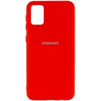 Чехол Silicone Cover My Color Full Protective (A) для Samsung Galaxy A71 Красный (15718)