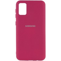 Чехол Silicone Cover My Color Full Protective (A) для Samsung Galaxy A71 Красный (15720)