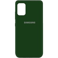 Чехол Silicone Cover My Color Full Protective (A) для Samsung Galaxy A71 Зелений (15719)